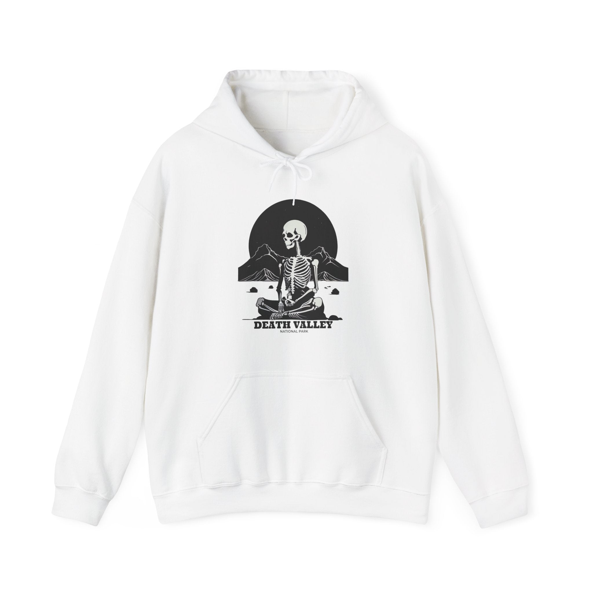 Death Valley Skeleton Hoodie — Desert Mortality Graphic Hoodie